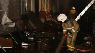 При пожаре в Кокшетау погибли три человека