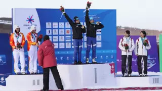 Сборная РК по лыжным гонкам завоевала золото Азиады