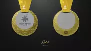 ФОТО: Первоначальные образцы медалей Азиады