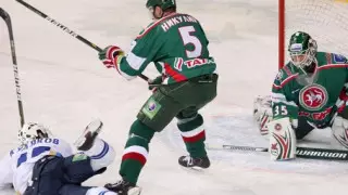 "Барыс" уступил "Ак Барсу" в третьем матче Кубка Гагарина