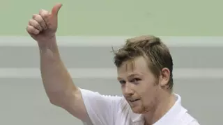 Голубев вывел Казахстан вперед в матче Кубка Дэвиса с Чехией