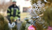 17-метровая елка загорелась на центральной площади Мангистау