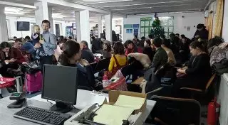 Аэропорт Уральска закрыли из-за снега