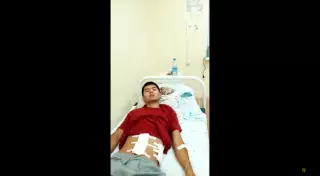 Парень обвинил полицейских в избиении и записал обращение к акиму Мангистау