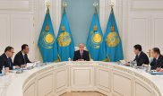Токаев провел совещание в Акорде