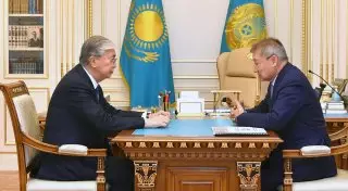 Касым-Жомарт Токаев оценил работу Даниала Ахметова