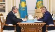 Касым-Жомарт Токаев оценил работу Даниала Ахметова