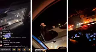 Кортеж устроил беспредел на дорогах Туркестанской области