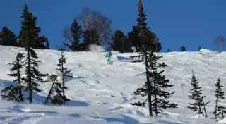 Турист погиб, наткнувшись на собственную лыжу