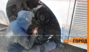 Автобус с узбекистанцами сломался на трассе в Актюбинской области