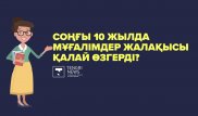Соңғы 10 жылда мұғалімнің жалақысы қалай өсті?