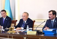Назарбаев принял участие в заседании Конституционного совета