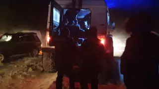 Роженицу спасли на вездеходе из снежного заноса в Павлодарской области