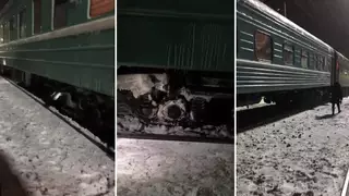 Пассажирский поезд сошел с рельсов в Карагандинской области