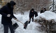 Министр экологии вышел расчищать Нур-Султан от снега