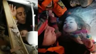 Двухлетнюю девочку спасли спустя сутки из-под завалов в Турции