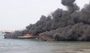 Четыре корабля сгорели в порту Ирана