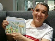 Известный художник зарисовал трогательную сцену в Алматы
