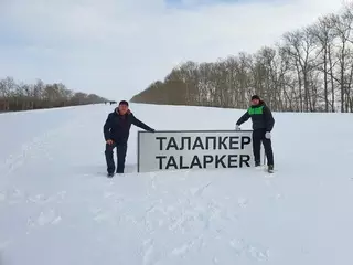 "10 лет такого не было". Фото из села в Акмолинской области обсуждают в Сети