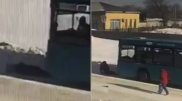 Автобус сбил пешехода в Караганде