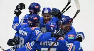 "Барыс" третьим на Востоке вышел в плей-офф КХЛ