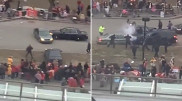 Погоня в условиях опасности для тысяч американцев попала на видео