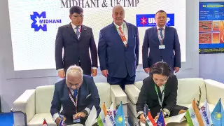 АО "УКТМК" подписало меморандум с производителем титановой продукции Индии