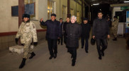 Сапарбаев совершил ночной объезд сел Кордайского района