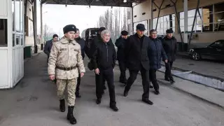 Сапарбаева представили в качестве акима Жамбылской области