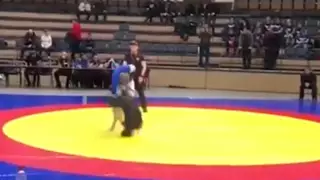 Борец из Дагестана сломал себе шею на соревнованиях