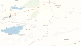 Землетрясение произошло на границе Казахстана с Китаем