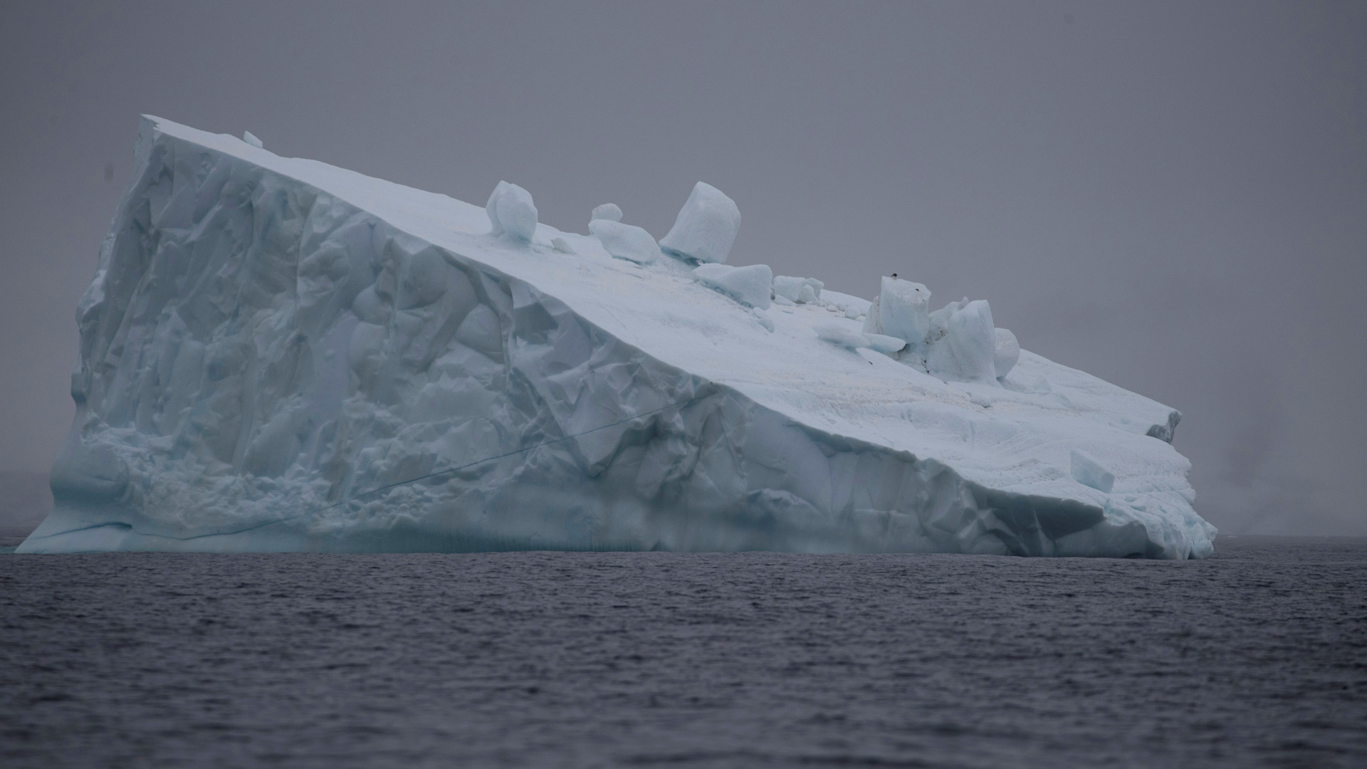 Квадратные айсберги в Антарктиде