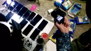 В колесе авто пытались провезти телефоны в колонию