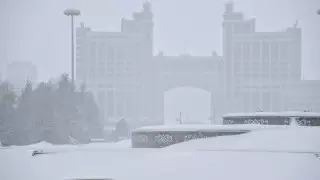 Метель в Нур-Султане: ДЧС обратился к астанчанам