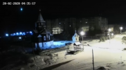 Падающий метеорит сняли на видео в России