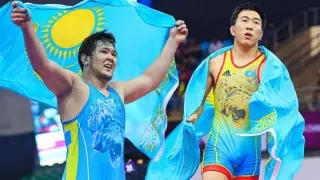 "10 балуан - 6 медаль". Қазақстан еркін күрестен Азия чемпионатында қалай өнер көрсетті?