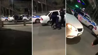 Уходившего от погони шымкентца скрутили полицейские