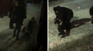 Жесткое задержание карманников сняли на видео в Караганде