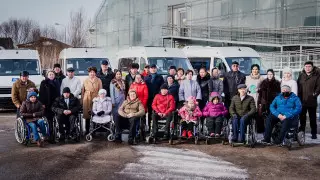 Боранбаев сделал подарок людям с особыми потребностями