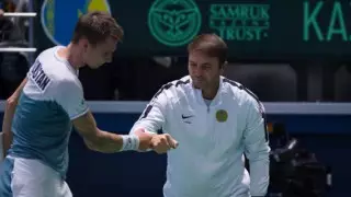 Казахстан обыграл Нидерланды и пробился в финальную стадию Кубка Дэвиса