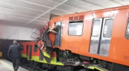 41 человек пострадал при столкновении поездов в метро Мексики