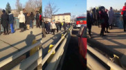 Девушка спрыгнула с моста в центре Талгара
