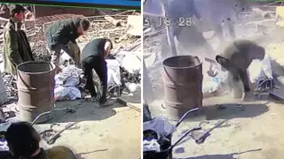 Взрыв прогремел в пункте приема металла в Капшагае