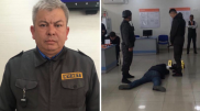 "Пришел с запиской "бомба". Как охранник в одиночку обезвредил грабителя банка в Шымкенте