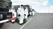 Военные начали дезинфекцию в Нур-Султане и Алматы