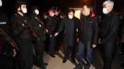 Сагинтаев с Баталовым проверили блокпосты на границе Алматы