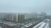 Нур-Султан накрыл плотный туман
