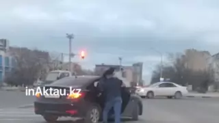 Похищение парня попало на видео в Актау