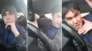 "Насилуют": Нападение пассажирки на таксиста попало на видео