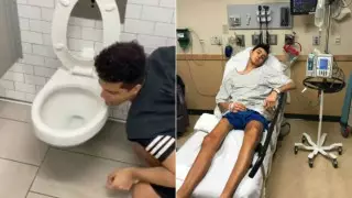 Популярный блогер облизал унитаз и подцепил COVID-19